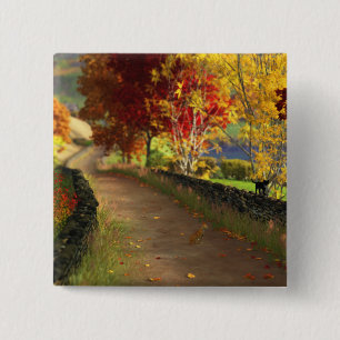 Der Herbst in der Glen-Taste Button