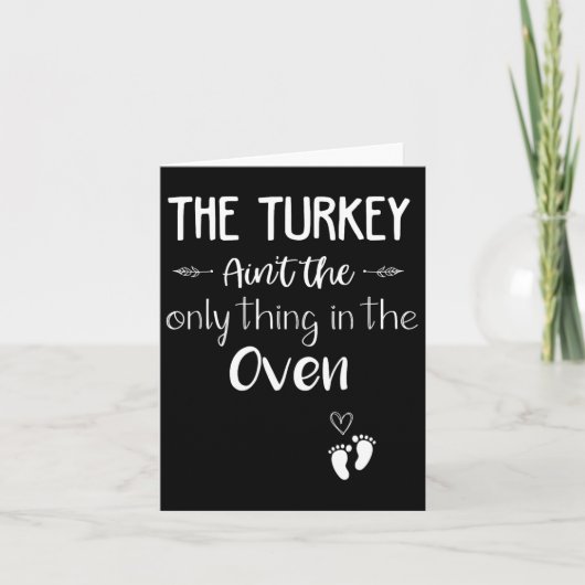 Der Herbst in der Türkei: Fun Fall Karte (Vorderseite)