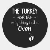 Der Herbst in der Türkei: Fun Fall Runder Aufkleber (Vorderseite)