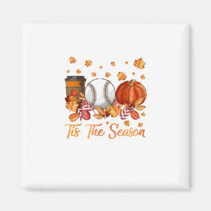 Der Herbst in dieser Saison ist dem Baseball Pumpk Magnet