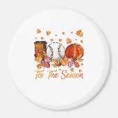 Der Herbst in dieser Saison ist dem Baseball Pumpk Magnet (Vorne)