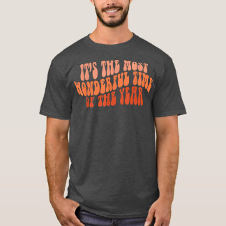 Der Herbst in Groovy ist die erstaunlichste Zeit T-Shirt