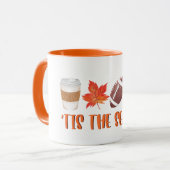 Der Herbst ist die Jahreszeit Tasse (Vorderseite Links)