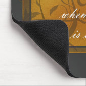 Der Herbst ist ein zweiter Frühling....Mousepad Mousepad (Ecke)