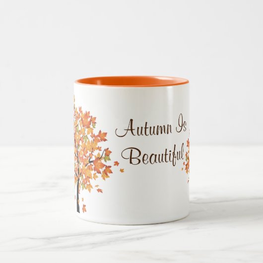 Der Herbst ist eine schöne Tasse (Mittel)