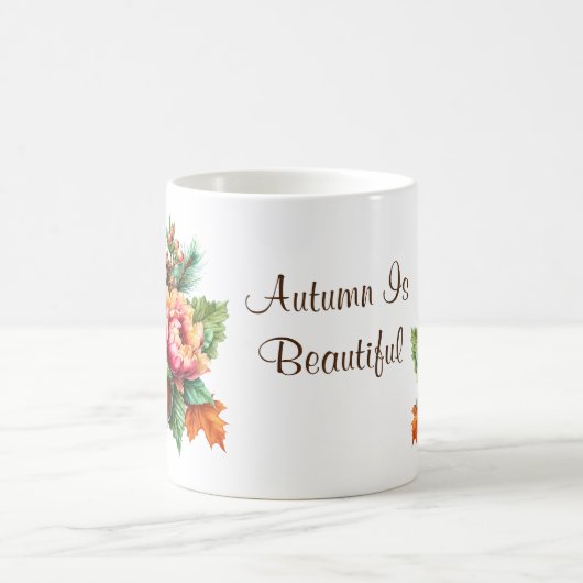 Der Herbst ist eine schöne Tasse (Mittel)