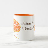 Der Herbst ist eine schöne Tasse (Mittel)