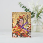 Der Herbst ist gekommen - Postkarte (Stehend Vorderseite)