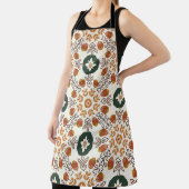 Der Herbst ist geometrisch, Vintag nahtlos. Schürze (InSitu)