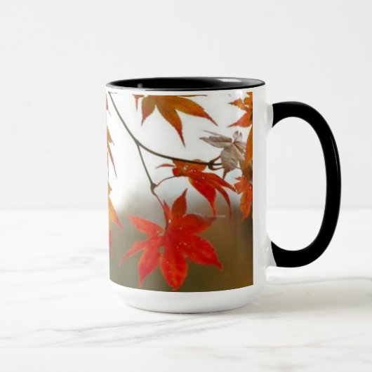 Der Herbst ist hier Tasse (Rechts)