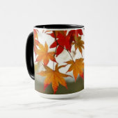 Der Herbst ist hier Tasse (Vorderseite Links)