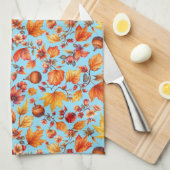 Der Herbst ist in der Luft Geschirrtuch (Viertel Falte)