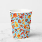 Der Herbst ist in der Luft Pappbecher (Links)