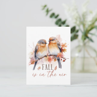 Der Herbst ist in der Luft Postkarte