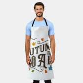 Der Herbst ist in der Luft Schürze (Getragen)