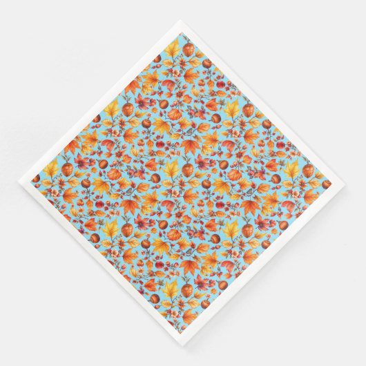 Der Herbst ist in der Luft Serviette (Ecke)