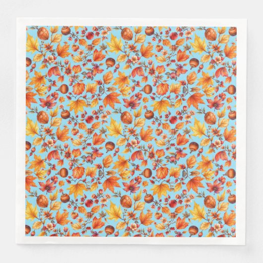 Der Herbst ist in der Luft Serviette (Vorderseite)