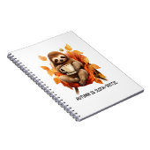 Der Herbst ist langsam Notizblock (Rechte Seite)