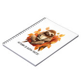 Der Herbst ist langsam Notizblock (Linke Seite)