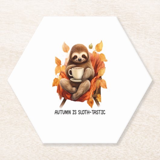 Der Herbst ist langsam Untersetzer (Vorderseite)