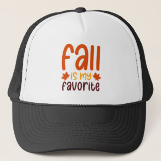 Der Herbst ist mein Favorit - Cozy Autumn Quote De Truckerkappe