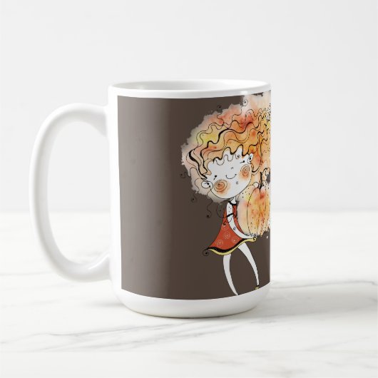 Der Herbst ist mein Liebling Kaffeetasse (Links)