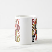 Der Herbst ist mein zweiter Favorit für das Wort W Kaffeetasse (Mittel)