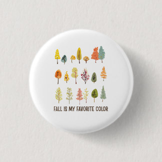 Der Herbst ist meine Lieblingsfarbe Button