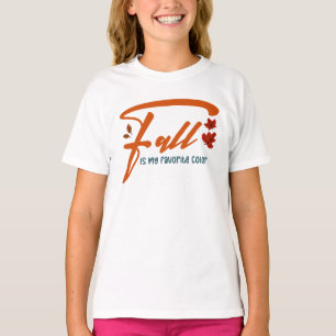 Der Herbst ist meine Lieblingsfarbe – Herbst-Ästhe T-Shirt