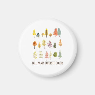 Der Herbst ist meine Lieblingsfarbe Magnet