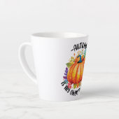 Der Herbst ist meine Lieblingsfarbe Milchtasse (Linke Ecke)