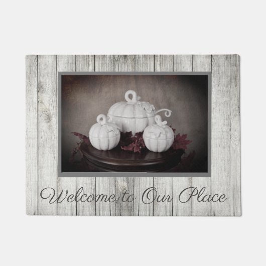 Der Herbst ist wunderschön sauber und neutral Fußmatte (Vorderseite)