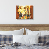Der Herbst kommt Leinwanddruck (Insitu (Schlafzimmer))