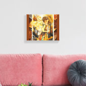 Der Herbst kommt Leinwanddruck (Insitu (Wohnzimmer))