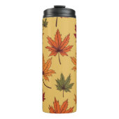 Der Herbst lässt den Wärmespeicher Thermosbecher (Vorderseite)