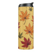 Der Herbst lässt den Wärmespeicher Thermosbecher (Nach links gedreht)