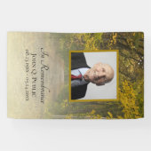 Der Herbst lässt die Lane-Feier zur Beerdigung des Banner (Horizontal)
