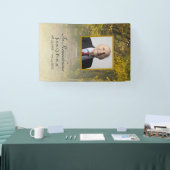 Der Herbst lässt die Lane-Feier zur Beerdigung des Banner (Messe)