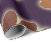 Der Herbst lässt ein Glühen auf der benutzerdefini Geschenkpapier (Rolleneckpunkt)