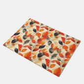 Der Herbst lässt Elegance glänzen Muster Fußmatte (Schrägansicht)