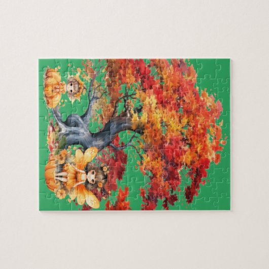 Der Herbst macht Spaß Puzzle (Horizontal)