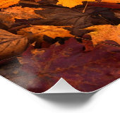 der Herbst Poster (Ecke)