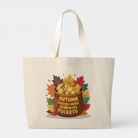 "Der Herbst trägt mehr Gold in seinen Taschen (Rückseite)