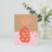 Der Herbst verlasse.. #Illustration Postkarte (Stehend Vorderseite)