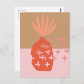 Der Herbst verlasse.. #Illustration Postkarte (Vorne/Hinten)