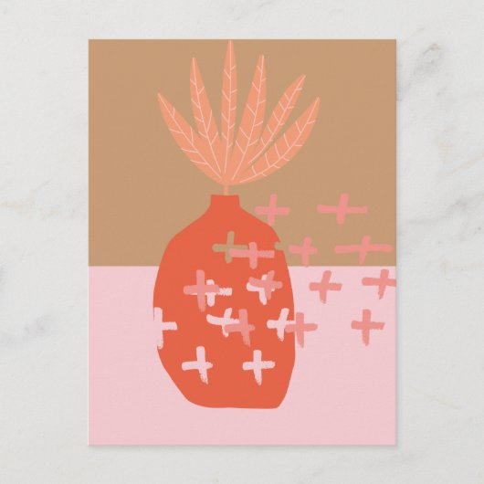 Der Herbst verlasse.. #Illustration Postkarte (Vorderseite)