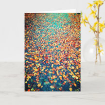 Der Herbst verlässt den Wald