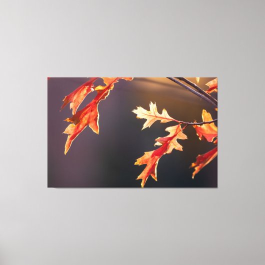 Der Herbst von Wadenschönsten Seite! Leinwanddruck (Vorderseite)