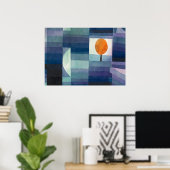 Der Herbstbote von Paul Klee Poster (Heimbüro)