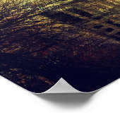 Der Herbststand Poster (Ecke)